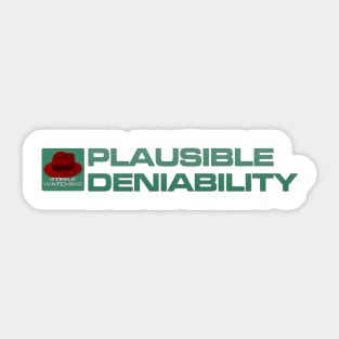 Plausible Deniability - Inline Team Remington Sticker